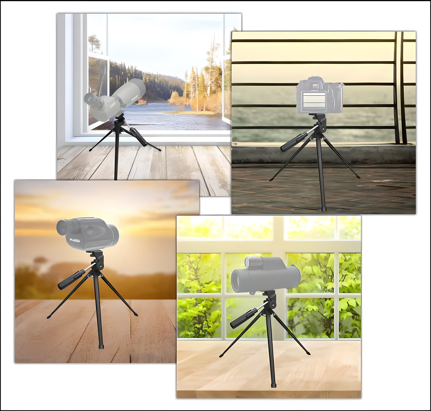 Trépied Aluminium Portable 250 mm - Capacité 3 kg - SVBONY