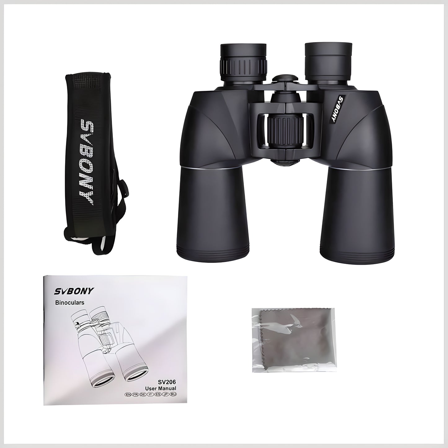 Jumelles 10x50 SV206 pour Observation - Svbony
