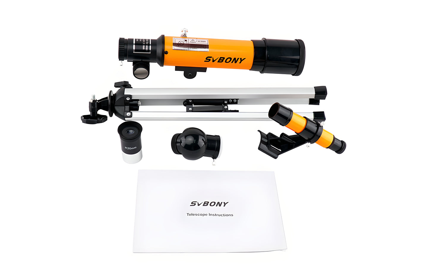 Télescope pour l'Astronomie SVBONY SV502 pour Enfants - 50mm