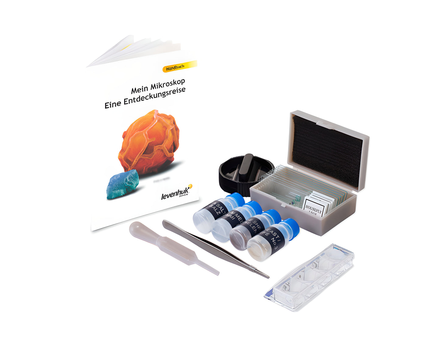 Microscope enfant 40–640x LabZZ M101 Levenhuk