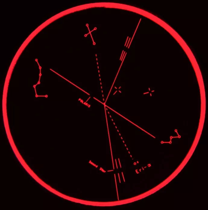 Viseur polaire EXOS-1 pour montures EXOS-1 et Mon-1 - Bresser