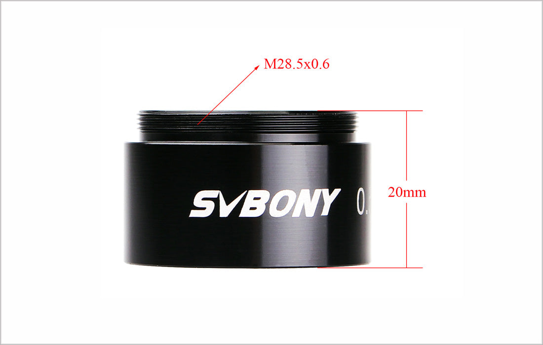 Réducteur de Focale 0.5x 1.25 Pouces pour Télescope - SVBONY