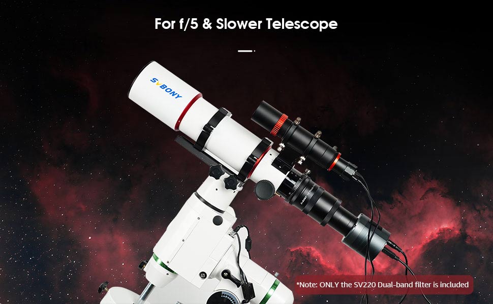 Filtre Dual-Band 2" Nébulaires pour l'Astronomie - SVBONY