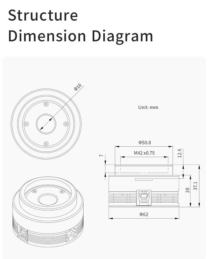 Caméra couleur ZWO ASI676MC pour l'astronomie - haute sensibilité et résolution 12,6 MP - ZWO