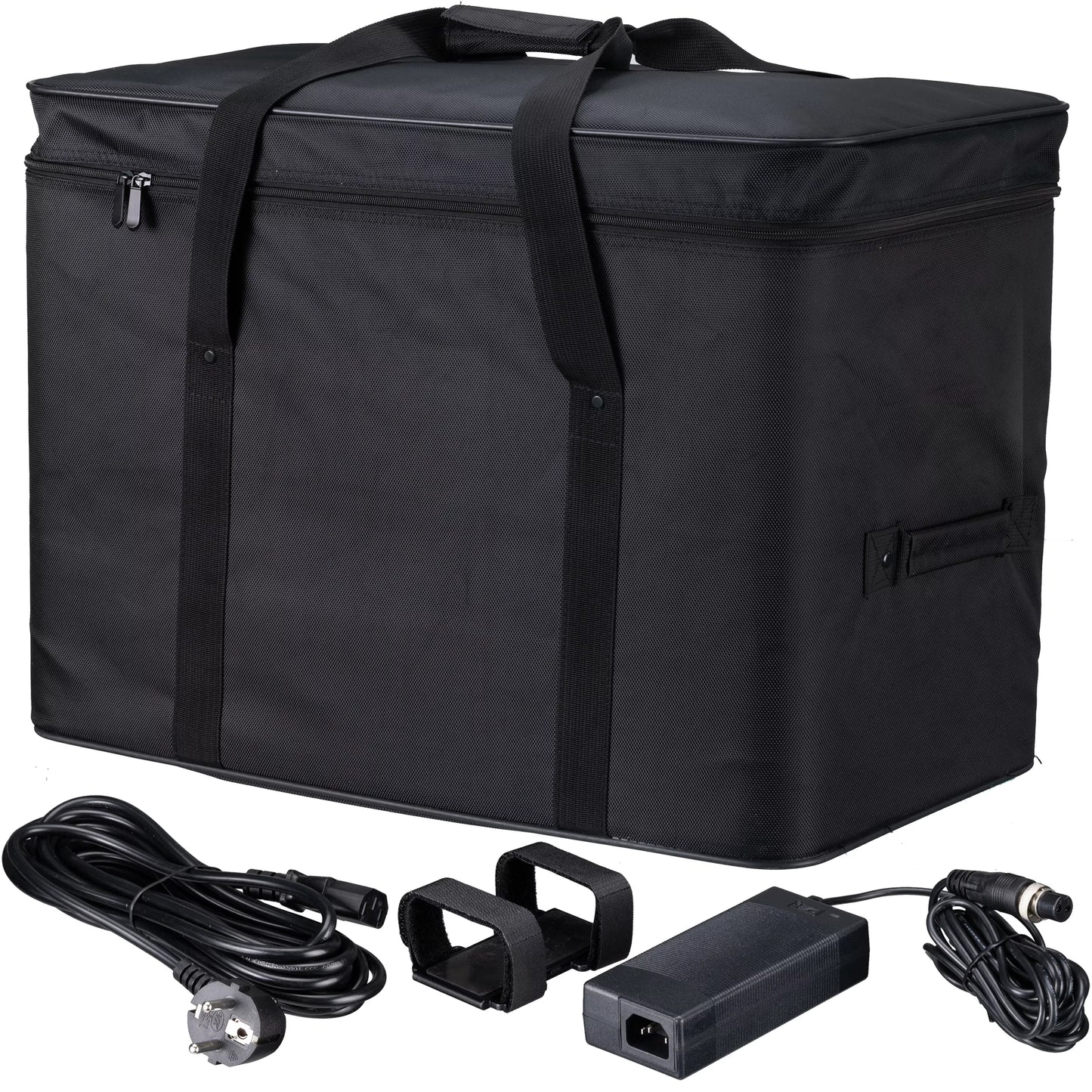 Kit de 3 panneaux LED Bi-Color 100 W avec DMX, télécommande et sac BRESSER BR-S100B PRO