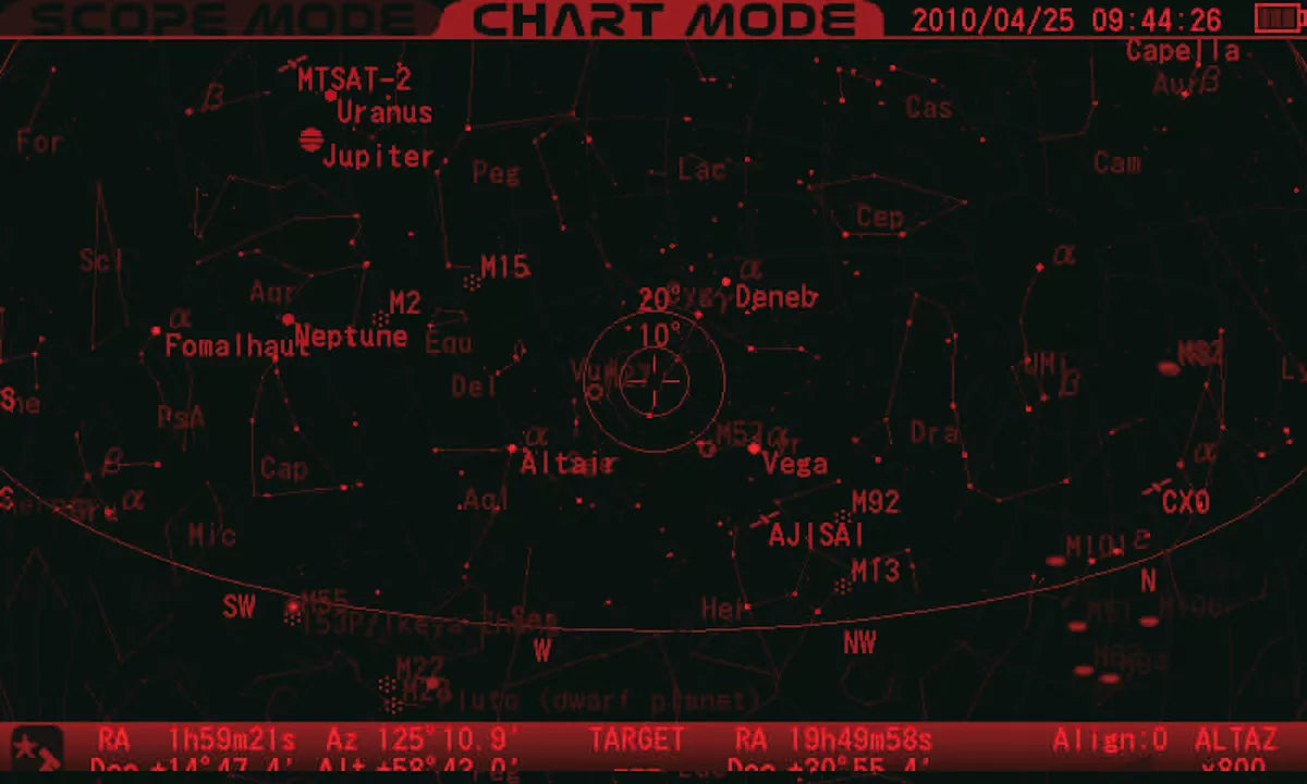 Télescope réflecteur SXD2-VC200L-S-PFL 200 mm f/8 (1800 mm) pour l'astronomie - Vixen