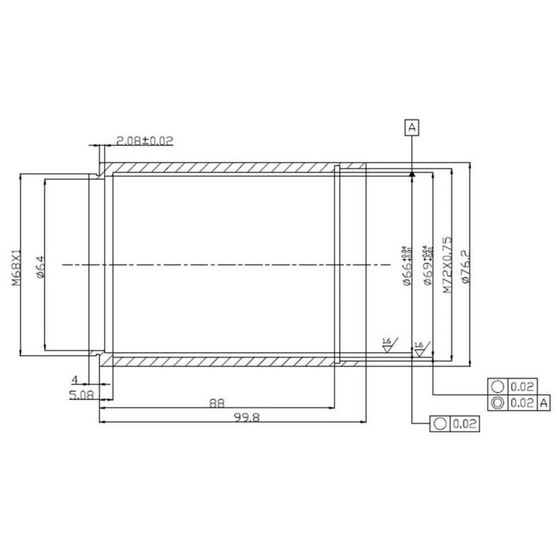 Corretor de coma Riccardi-Design 3 para telescópios Newton - TS Optics