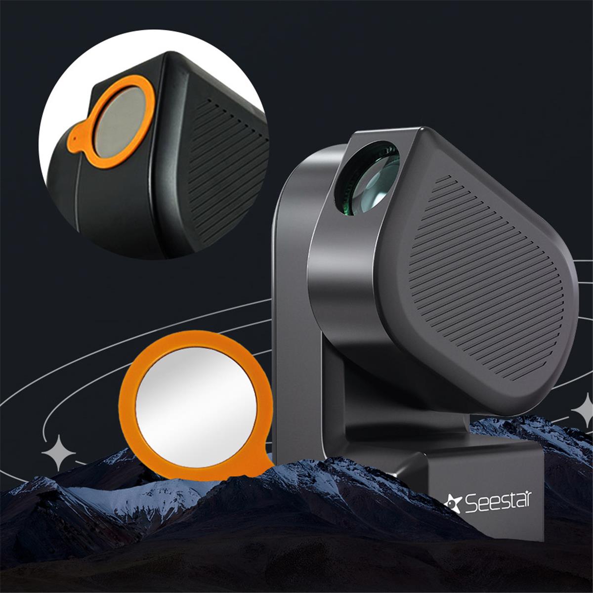 Filtre solaire polymère ZWO pour Seestar 50 – Observation sécurisée du Soleil – ZWO