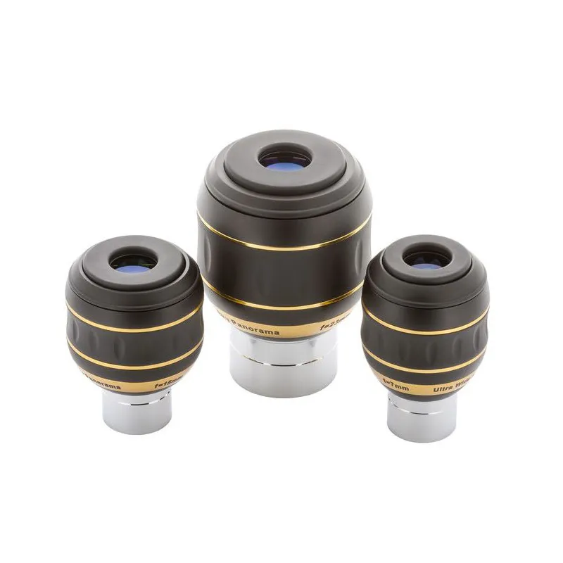 Oculaires Sky-Watcher UWA 82° (7mm, 15mm, 23mm) - Kit avec valise rigide pour l'astronomie - Sky-Watcher