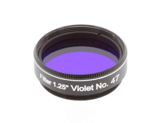 Filtre violet Nr.47 pour l’astronomie