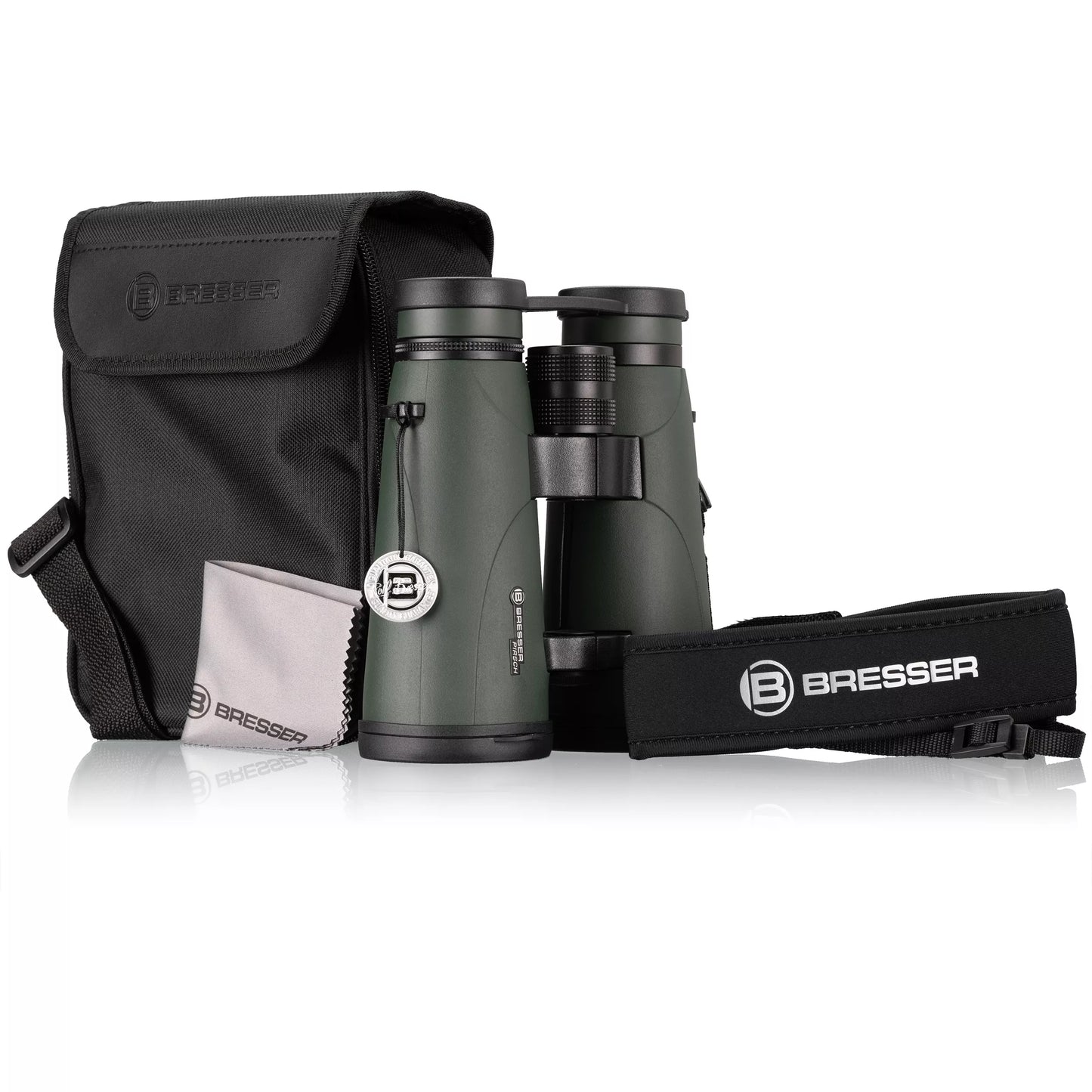 Jumelles Pirsch 15x56 avec compensation de phase et UR pour l'observation en faible luminosité - Bresser