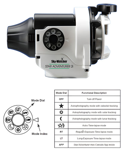 Monture équatoriale Sky-Watcher Star Adventurer 2i WiFi - Sky-Watcher
