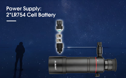 Chercheur SV208 8x50 avec Éclairage LED et Image Droite - SVBony