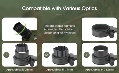 Adaptateur Universel pour Smartphone vers Appareil Optique - SVBONY
