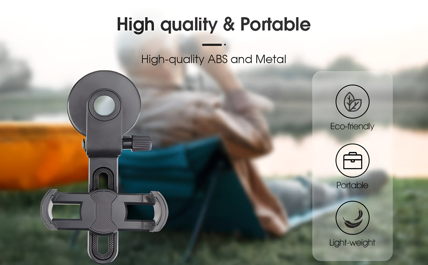 Adaptateur Universel pour Smartphone vers Appareil Optique - SVBONY
