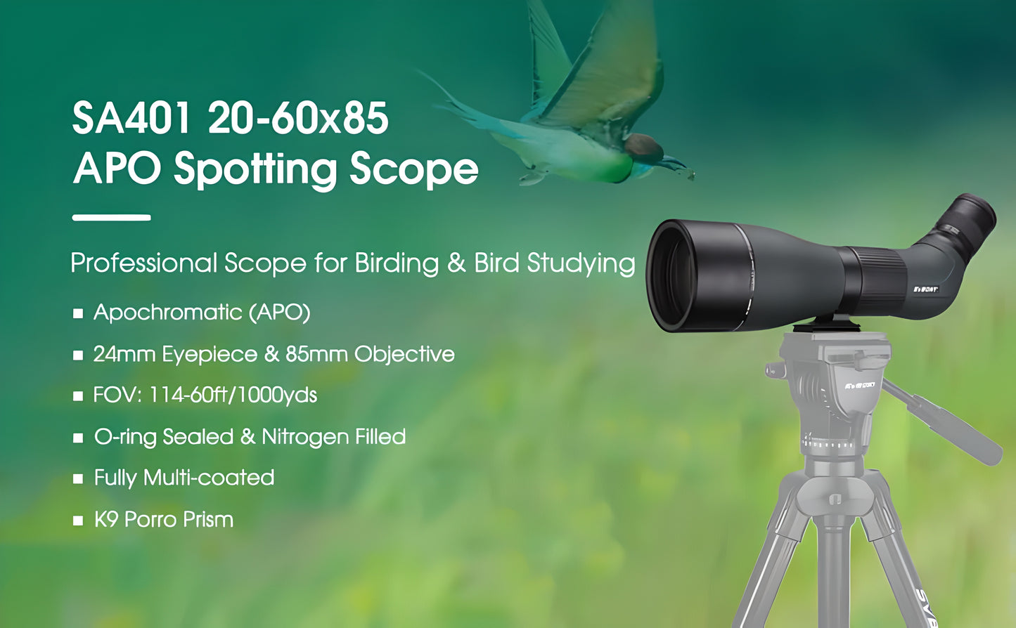 تلسكوب APO 20-60x85 - Svbony