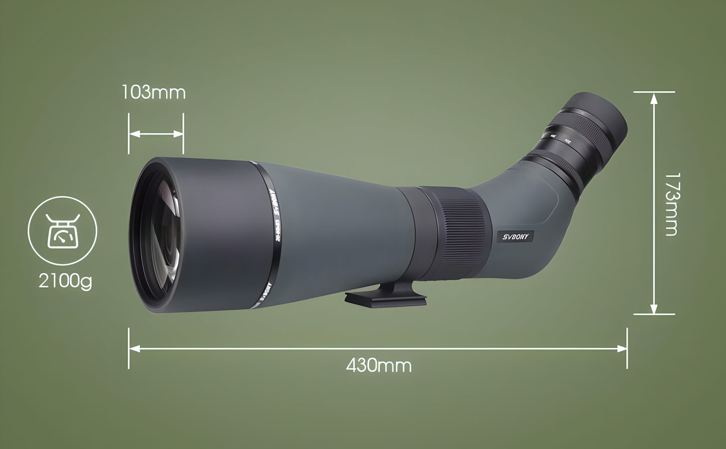 Longue-Vue 20-60x85 ED Porro IPX6 - SVBONY