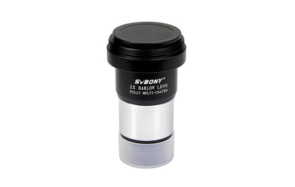 Lentille Barlow 2x pour Télescope 1.25" (31.7 mm) HD Multicouche - Svbony