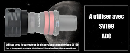 Caméra Planétaire Couleur SV505C IMX464 Sensible à l’IR pour l'Astronomie - SVBONY