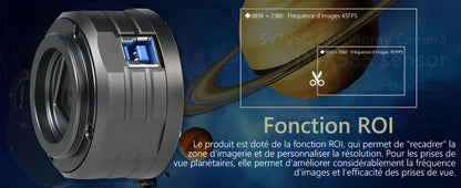 Caméra Planétaire SV705C IMX585 USB3.0 pour EAA et Imagerie - SVBONY