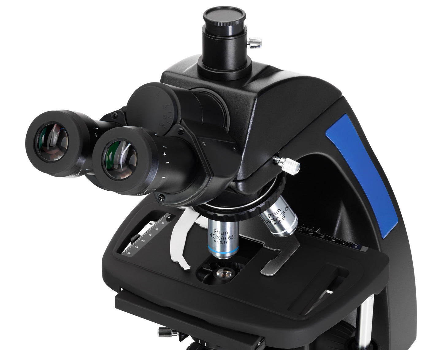 Microscope Biologique Trinoculaire 40-1000x avec Éclairage LED Köhler - Levenhuk