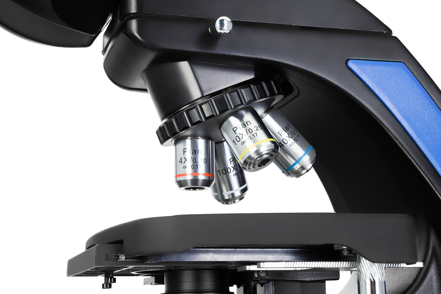 Microscope Biologique Trinoculaire 40-1000x avec Éclairage LED Köhler - Levenhuk