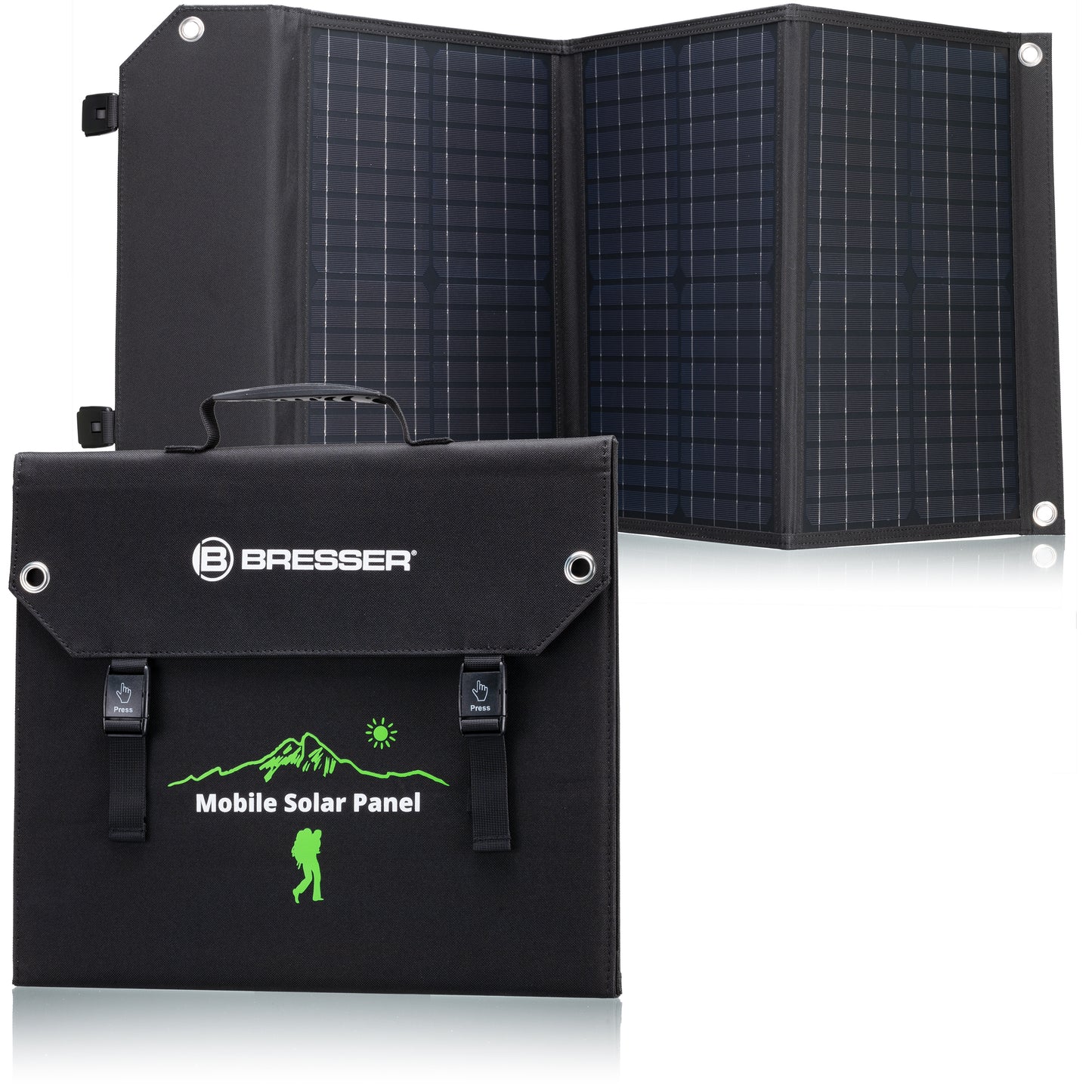 Panell solar mòbil de 60w amb USB