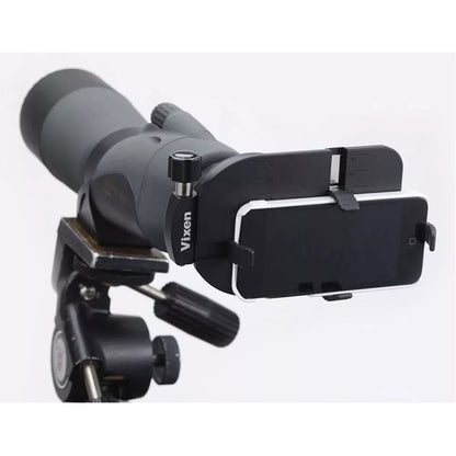 Support smartphone Vixen universel pour jumelles, télescopes, longues-vues et microscopes – Transformez votre smartphone en appareil photo pour l'astronomie - Vixen