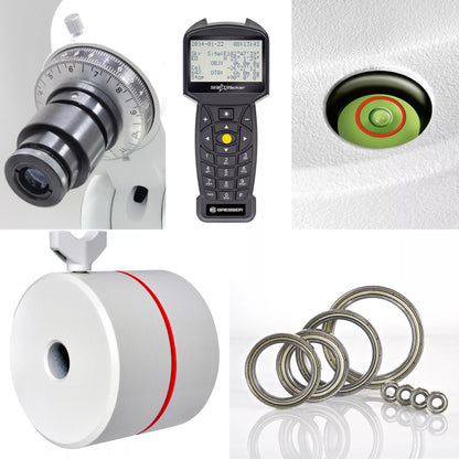 Télescope Messier NT-203/1000 EXOS-2 GoTo – observation nocturne et solaire - Bresser