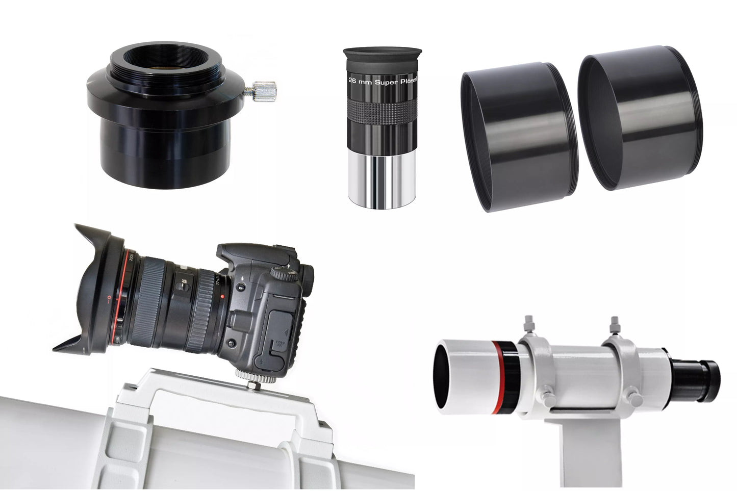 Télescope BRESSER Messier NT-203/1200 Hexafoc EXOS-2 pour l'astronomie - Bresser