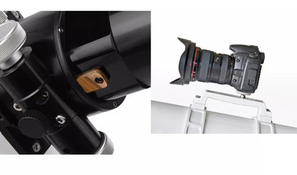 Lunette AR-152S Messier sur EXOS-2 GoTo pour l'observation — Filtre solaire inclus - BRESSER