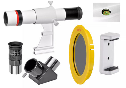 Telescopio AR-90L/1200 EXOS-1/EQ4 per l'osservazione notturna e solare - Bresser