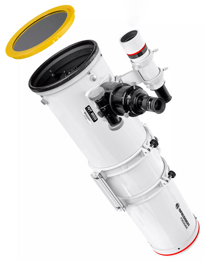 Télescope Messier NT-203/1000 OTA – observation nocturne et solaire avec filtre solaire – Bresser