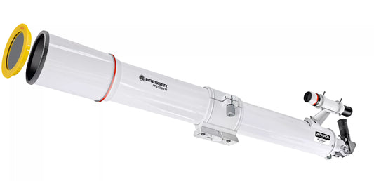 Lunette AR-90L/1200 - Réfracteur 90 mm pour l'observation nocturne et solaire - Bresser