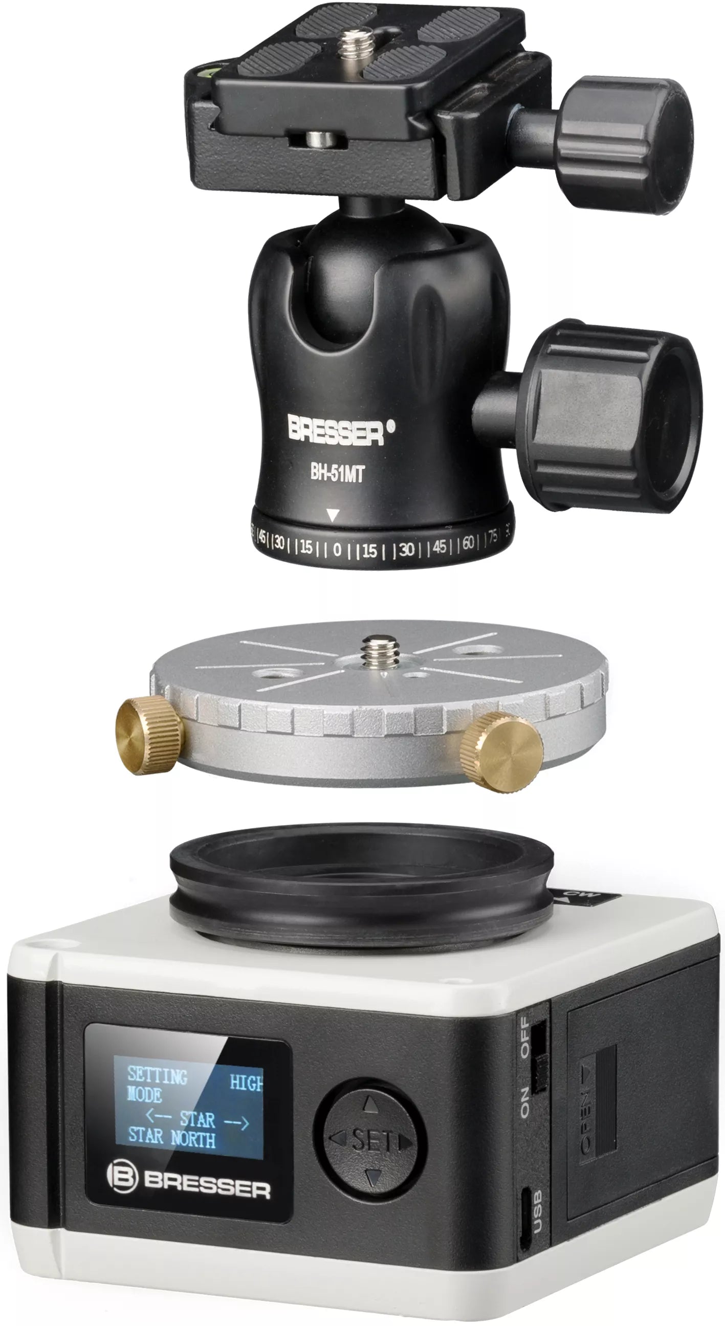 BRESSER StarTracker Montura Fotográfica Astronómica PM-100