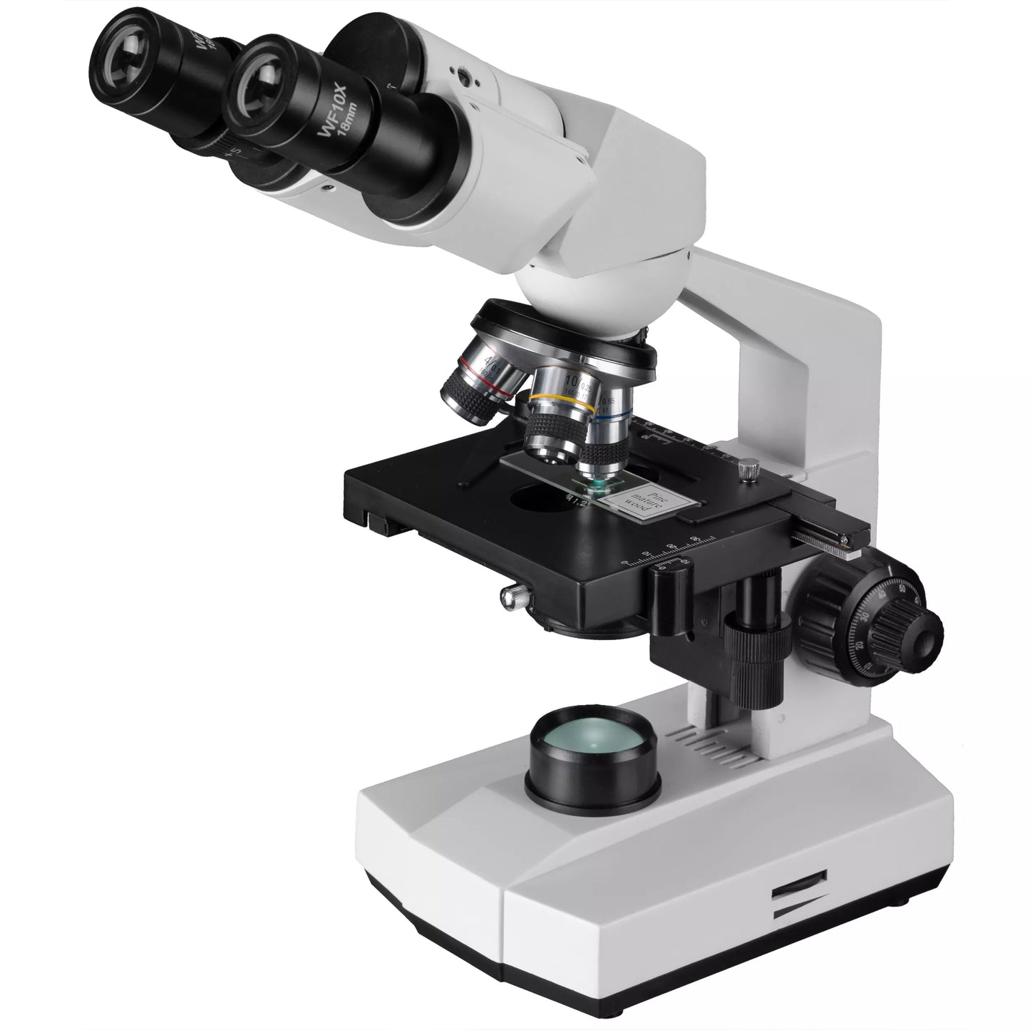 Microscope biologique binoculaire 40x-400x Erudit Basic BRESSER