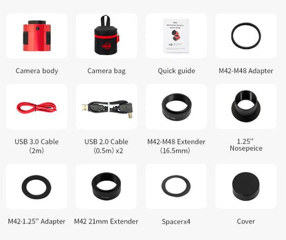 Caméra refroidie couleurs ZWO ASI585MC-P - ZWO