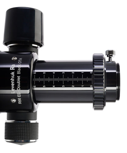 Lunette apochromatique OTA 66 mm ED pour l'astronomie - Levenhuk