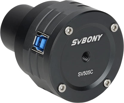 Caméra Planétaire Couleur SV505C IMX464 Sensible à l’IR pour l'Astronomie - SVBONY