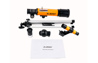 Télescope pour l'Astronomie SVBONY SV502 pour Enfants - 50mm
