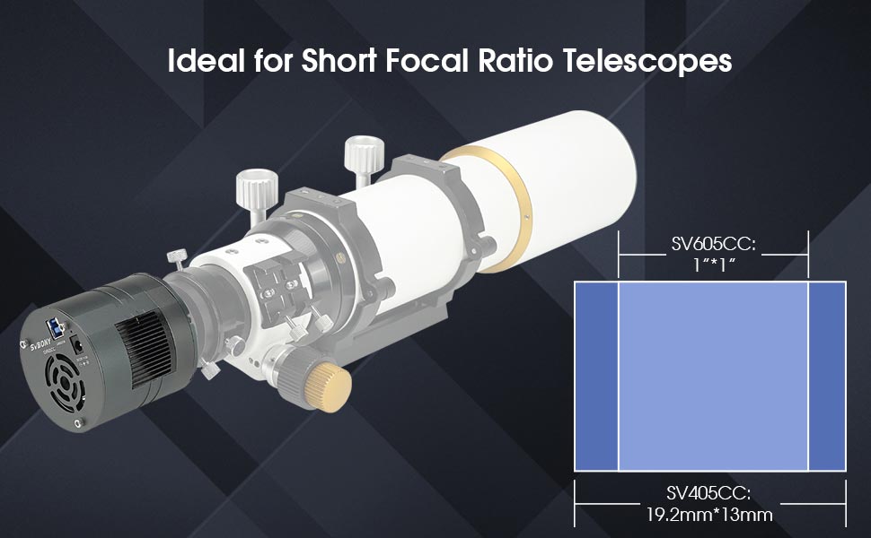 Caméra SV605CC OSC pour Astrophotographie Profonde IMX533 - SVBONY