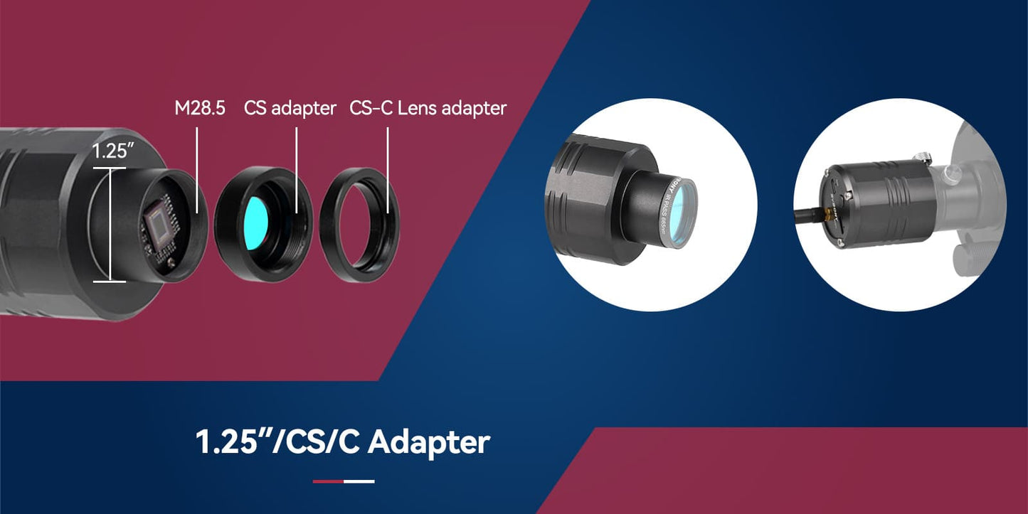 Caméra d'Astronomie WiFi SC311 IMX662 pour Astrophotographie Planétaire et EAA - SVBONY