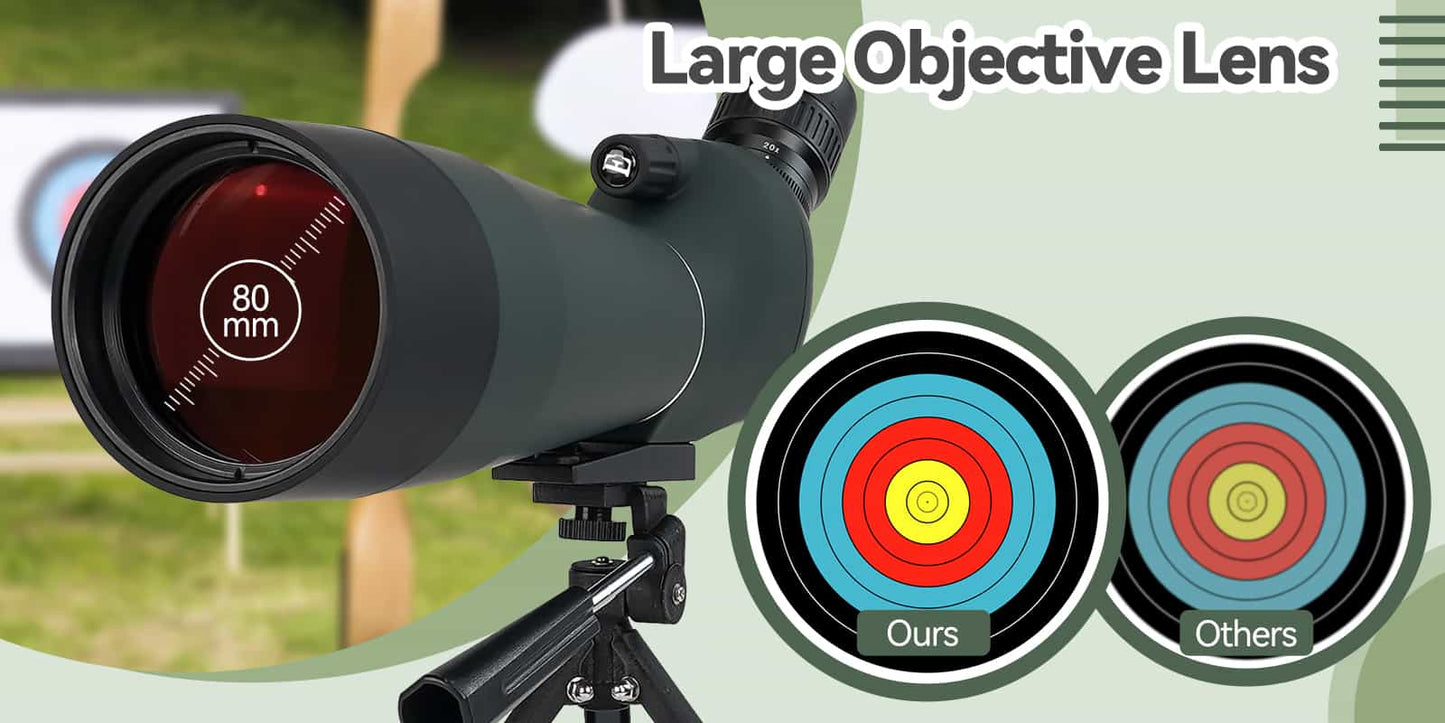 Spektiv SV28 Plus 25-75x70 für Fotografie und Vogelbeobachtung - SVBONY