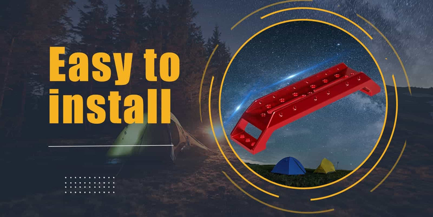 Poignée de Transport Télescope Aluminium Anodisé Rouge 203mm | SVBONY