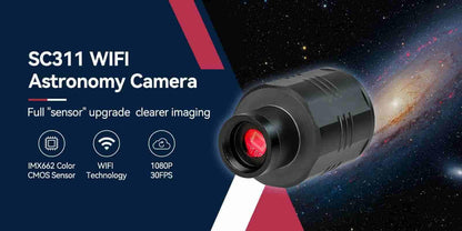 Caméra d'Astronomie WiFi SC311 IMX662 pour Astrophotographie Planétaire et EAA - SVBONY