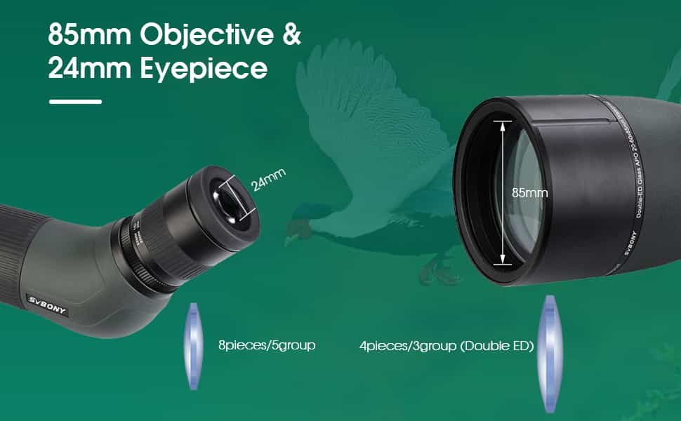 Telescope APO 20-60x85 - Reconditionné - Svbony