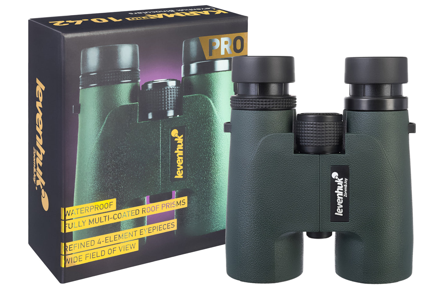 Jumelles 10x42 étanches Karma PRO - Levenhuk