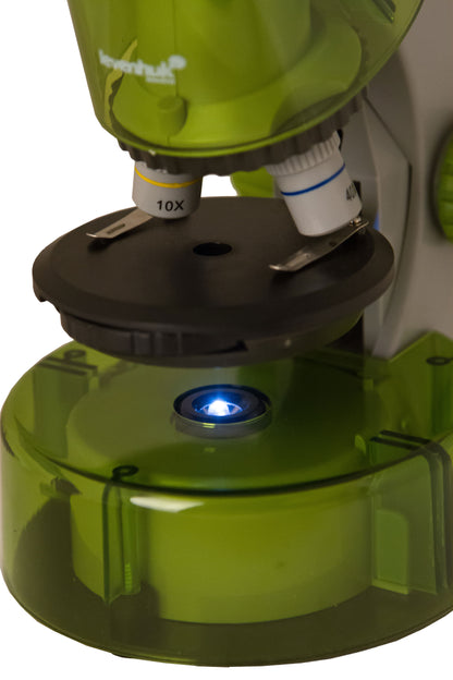 Microscope enfant LabZZ M101 40x-640x avec kit d'expériences - Levenhuk
