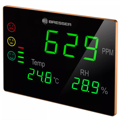 Moniteur de qualité de l'air CO2 Smile XXL - Bresser