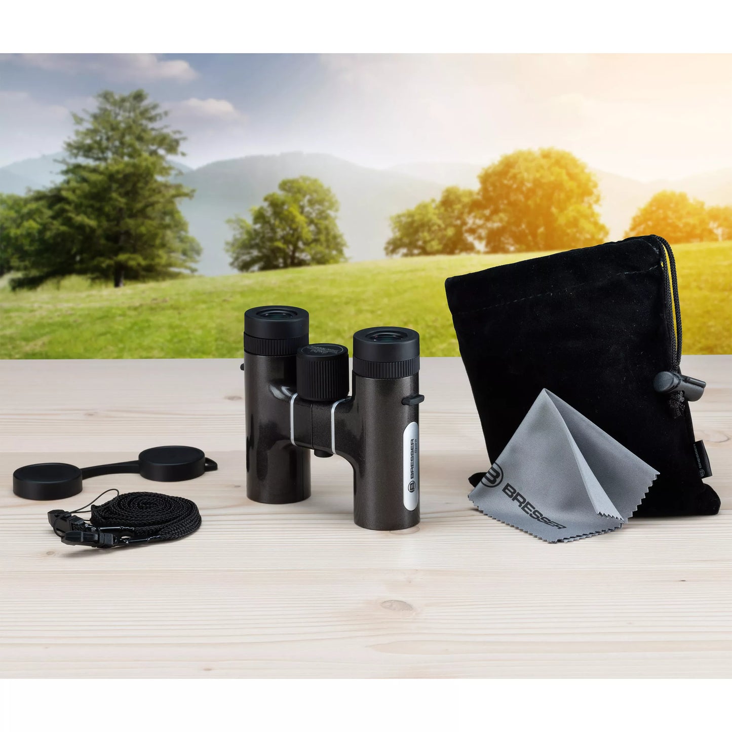 BRESSER Spirit Jumelles Compactes 6x24 noir - Bresser